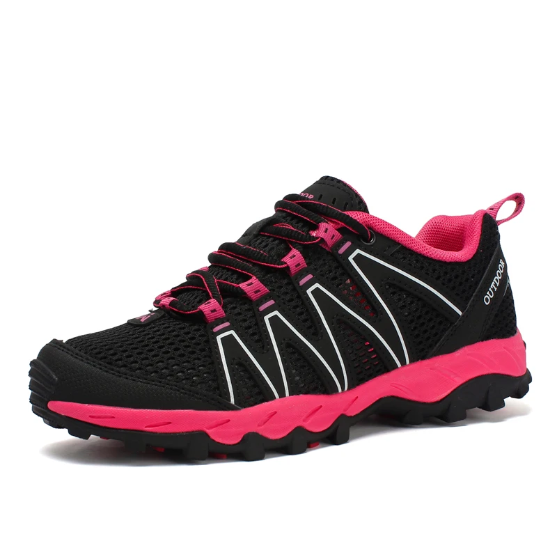 VESONAL Brand 2019 Comfortable Unisex Mesh Breathable Sneakers For Men Shoes Women Outdoor Male Footwear Walking Wading Adult | Обувь