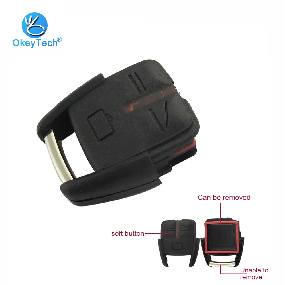 Кнопка OkeyTech 3 Sofe светильник подсветкой чехол для ключа автомобиля запасная
