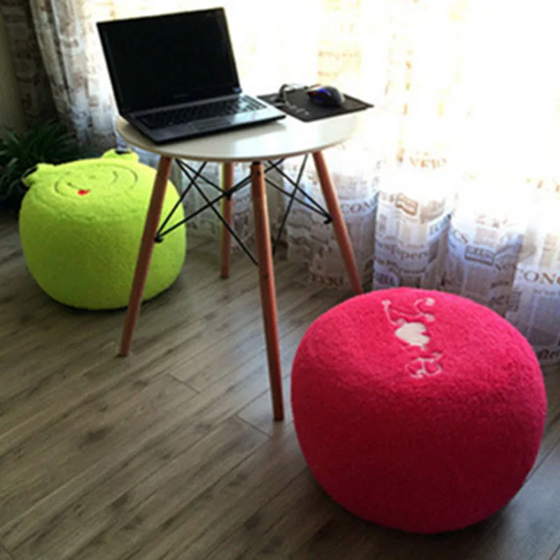 Большой размер креативная надувная плюшевая утка диван стул портативный дети