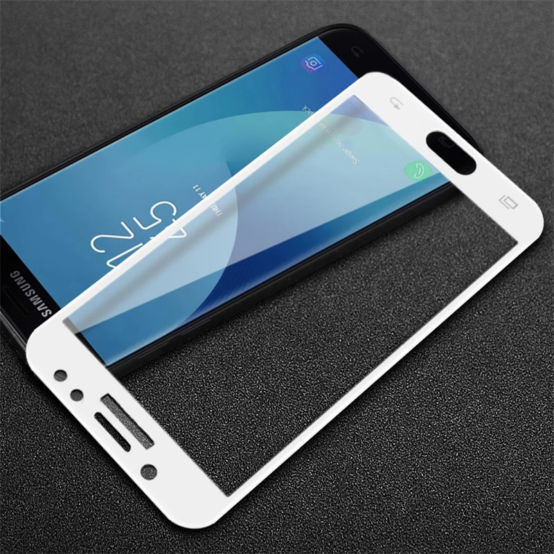 3D Screen Protector For Samsung J5 2016 Glass Galaxy J3 J7 pro Protective Flim J2 Prime Pro 2018 Cover | Мобильные телефоны и