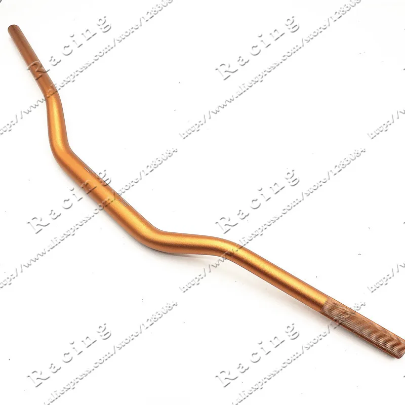 Handlebar Only Pit Pro гоночная защитная подушка на руль с ручкой ручки руля зажим бар 1-1/" Пита велосипед мотоцикл для мотокросса руль оранжевый - Цвет: Handlebar Only
