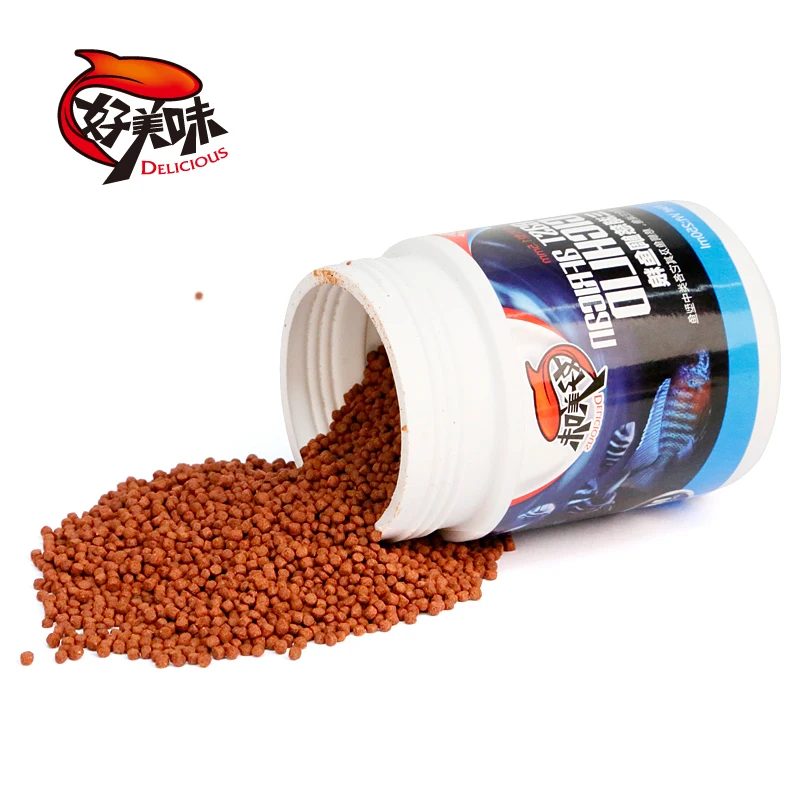 Good graces delicious cichlid fish feed food imported materials do not add fuel injection|injection diesel|injection coverfood bbq |