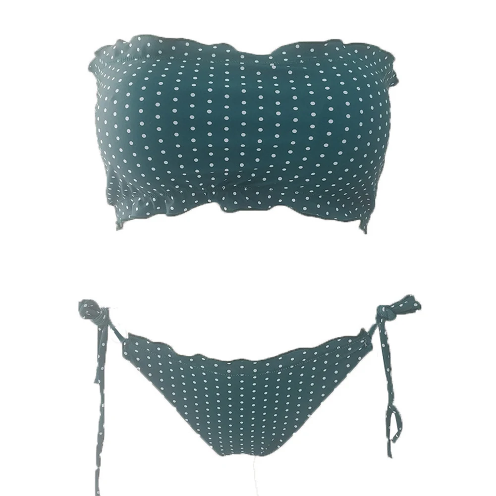 Летний отдых на море пляжная Дамы Tube Топ Девушки Для женщин волнующий раздельный