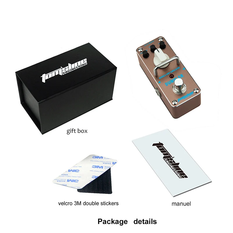 

AROMA ADR-3 DUMBLER Overdrive Pedal Guitar Effect Dumbler Based On The Tone of Legendary Dumble Amp Smooth and Dynamic Sound