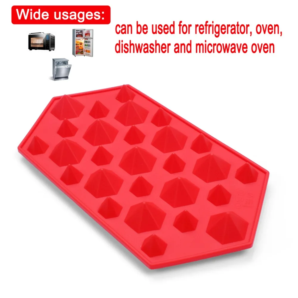 Силиконовая 3D форма для льда 1 шт.|ice tray|ice cube makercube maker |