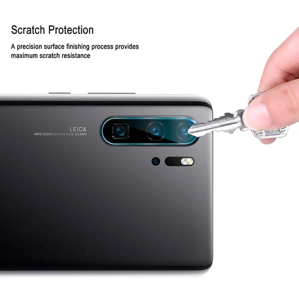 Задняя камера защита объектива для HUAWEI P30 Pro Lite прозрачная Гибкая стеклянная