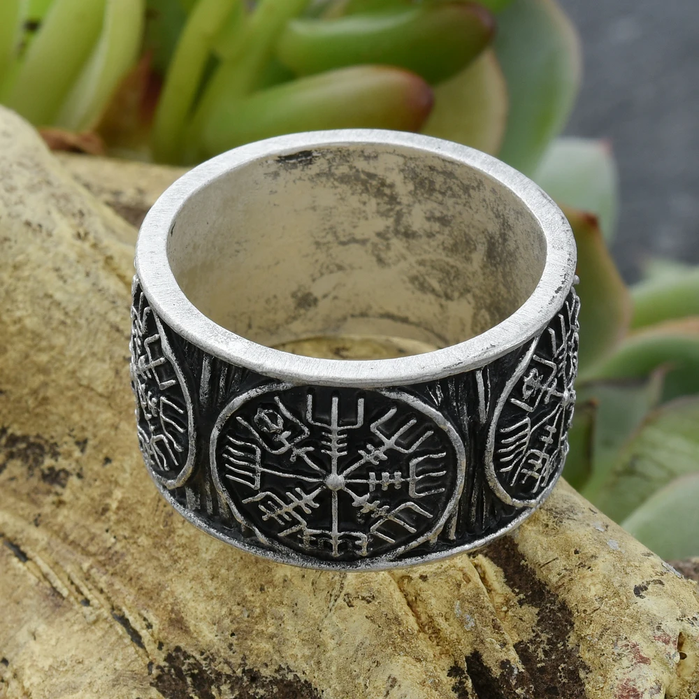 Vegvisir кольцо с компасом викинга для мужчин и женщин Прямая поставка|Кольца| |