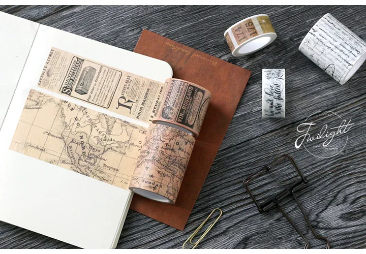 

Retro Creative Washi Tape Vintage Decoration Scrapbooking Masking tape decoration stickers DIY