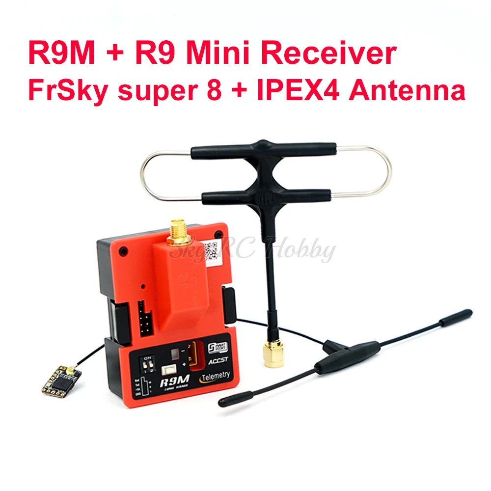 Frsky R9M / Lite модуль R9 мм 900 МГц мини ресивер FrSky Super 8 антенна дальность действия 4/19