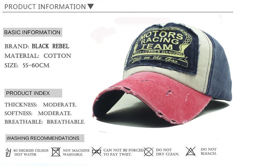 Горячая весна хлопок бейсбольная кепка дальнобойщика шляпа Snapback шляпа лето Хип-хоп кепки, шляпы для мужчин женщин шлифование многоцветный
