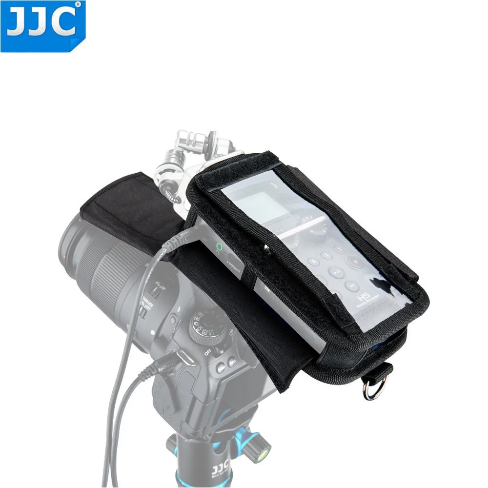 JJC PET защитная пленка для ЖК-экрана 1,4 м проводной пульт дистанционного управления защитный чехол набор аксессуаров для ZOOM H5 удобный рекордер