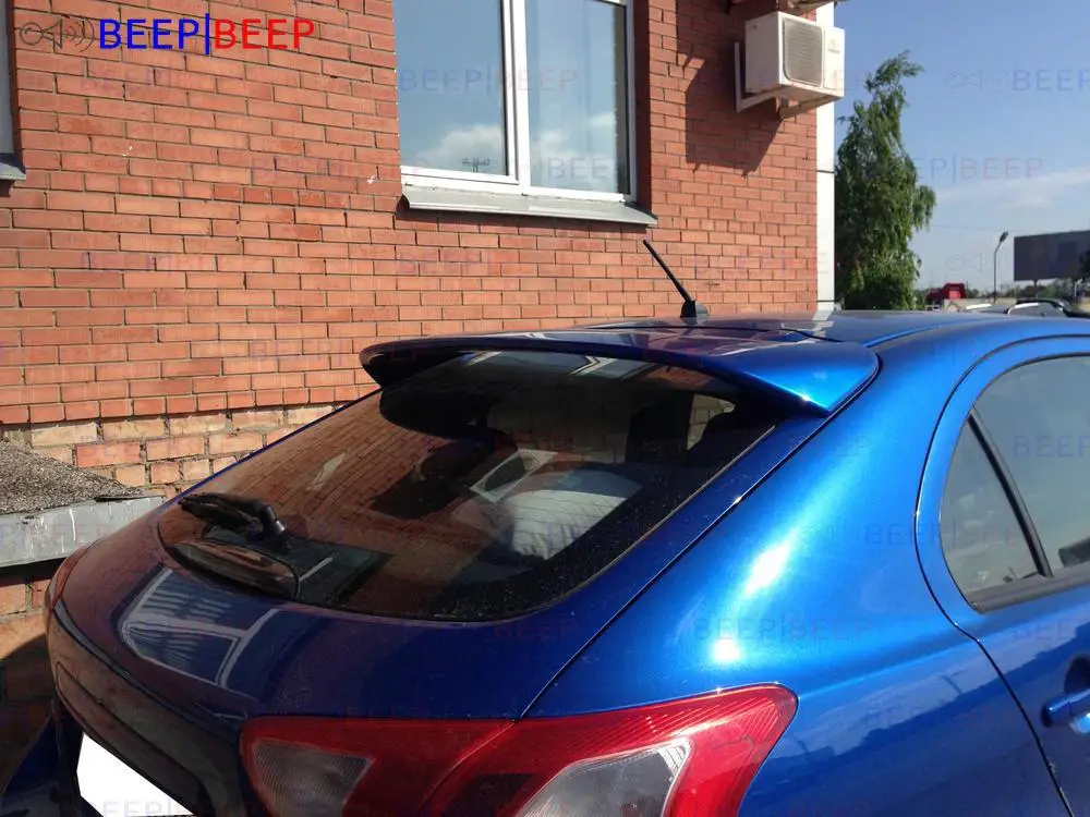 Спойлер для Mitsubishi Lancer X Sportback 2008-ABS пластик спортивный стиль Стайлинг автомобиля