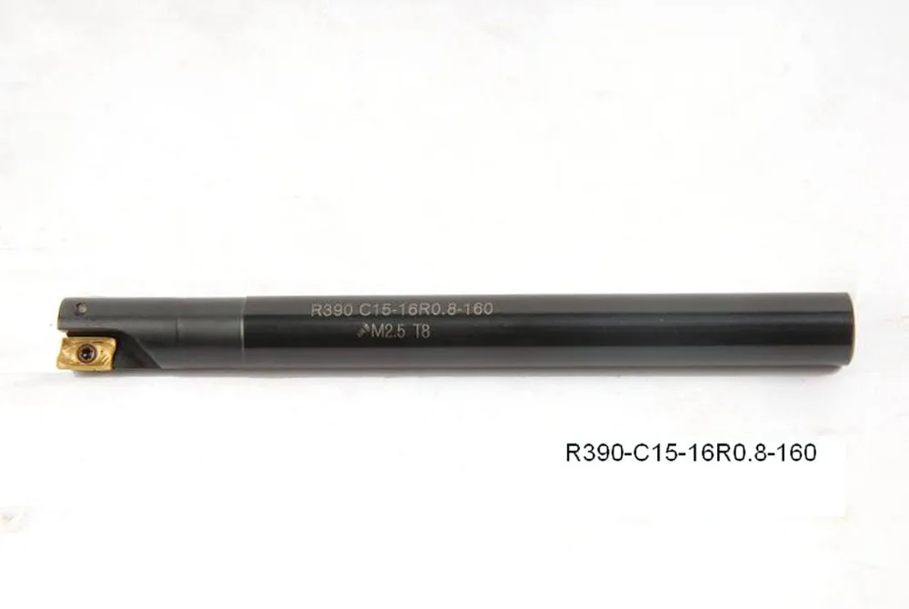 Лицевая фреза с ЧПУ режущий стержень R390 C16-16R0.8-150 16 мм установка для карбидной