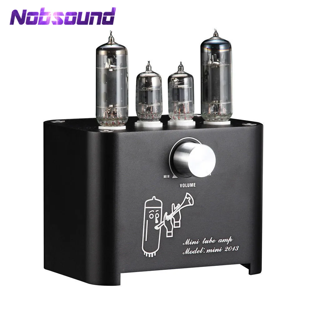 Nobsound APPJ Mini 6J1+ 6P1 вакуумный ламповый усилитель стерео HiFi Настольный усилитель мощности 3 Вт* 2