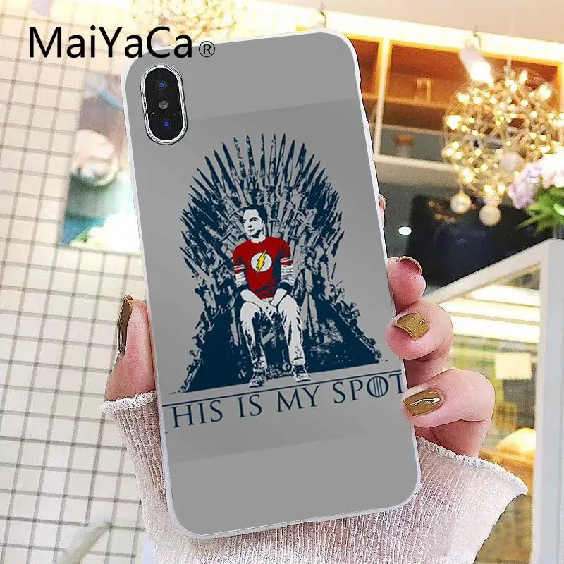 A7 Maiyaca The Big Bang Theory Coque Shell чехол для телефона iPhone 8 7 6 6S Plus X XS MAX 5 5S SE XR 10 Fundas Capa - Цвет: A7