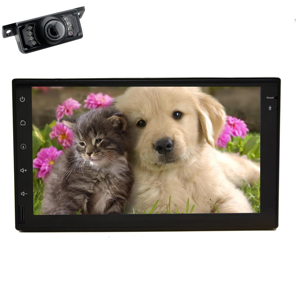 Емкостный No-DVD GPS Стерео Навигации Головного Устройства Wi-Fi OBD2 Аудио PC Player 4-CORE Android