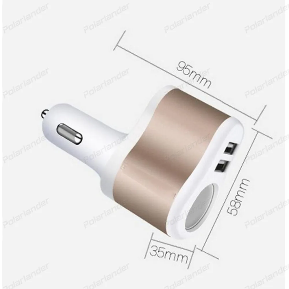 Новинка Брендовое автомобильное зарядное устройство для автомобиля светильник