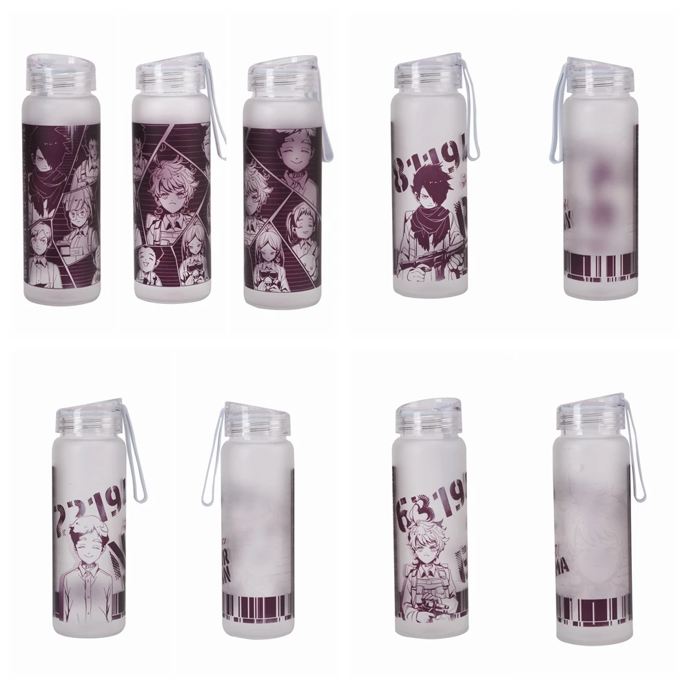 Аниме JK Yakusoku no Neverland обещанная Neverland Норман Эмма Рей Косплей Чашка 500 мл Повседневная Питьевая Бутылка портативная