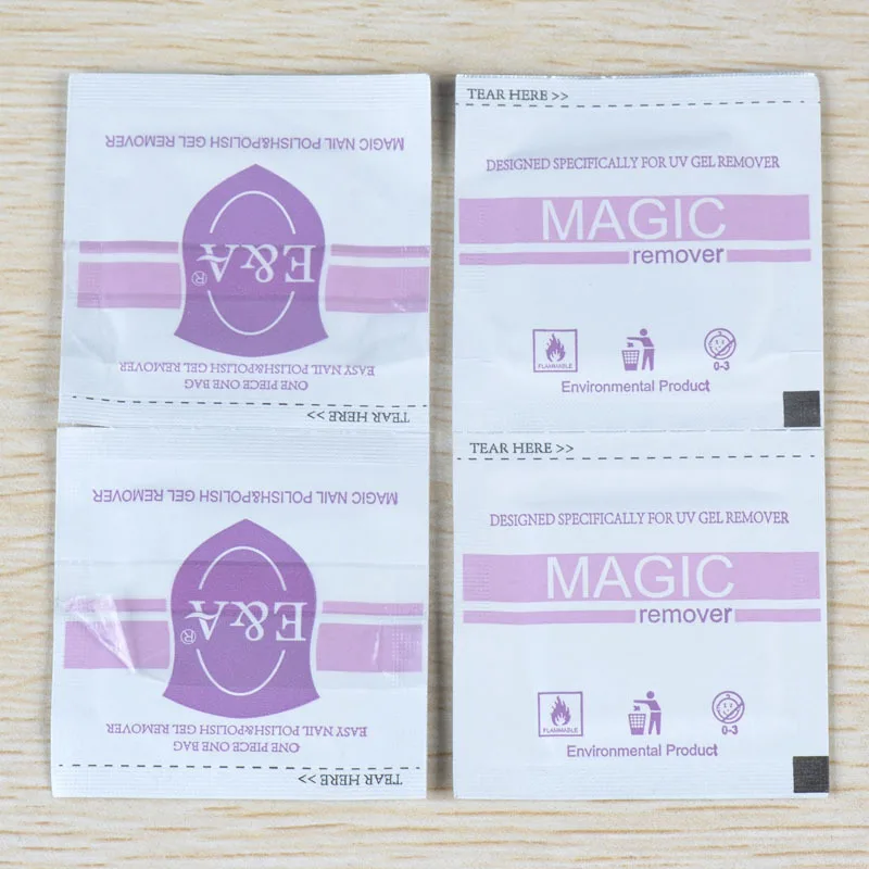 10 шт. магические салфетки для снятия лака ногтей | Красота и здоровье