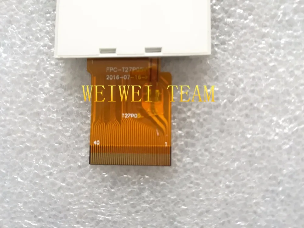 ЖК-экран wisecoco диагональю 2 7 дюйма модель T27P05 FPC-T27P05V1 проверено по одному 16:9 -
