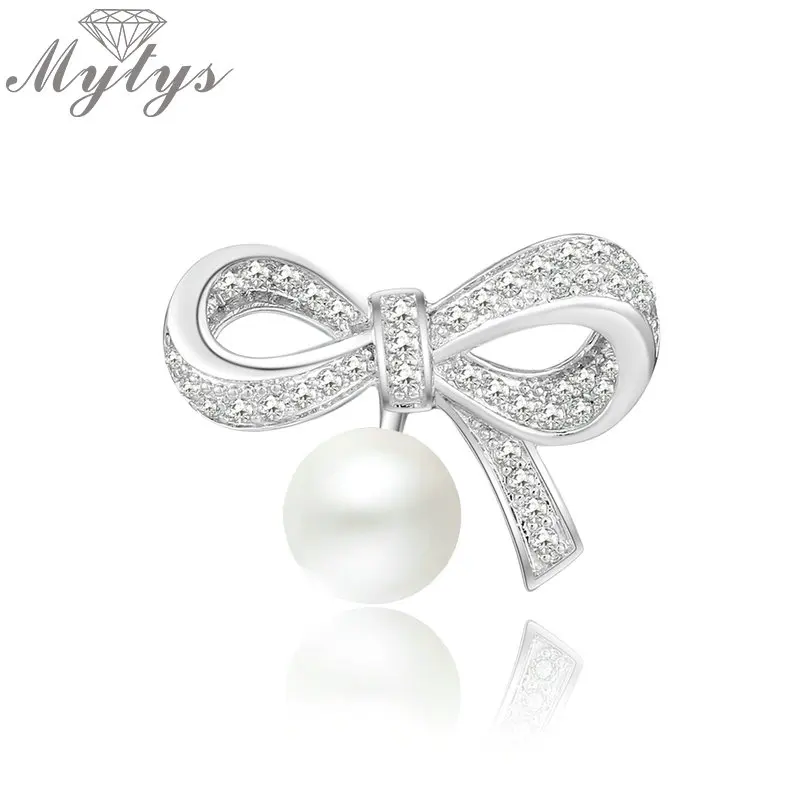 Mytys маленьким бантиком брошь на застежке для девушек и Для женщин модные