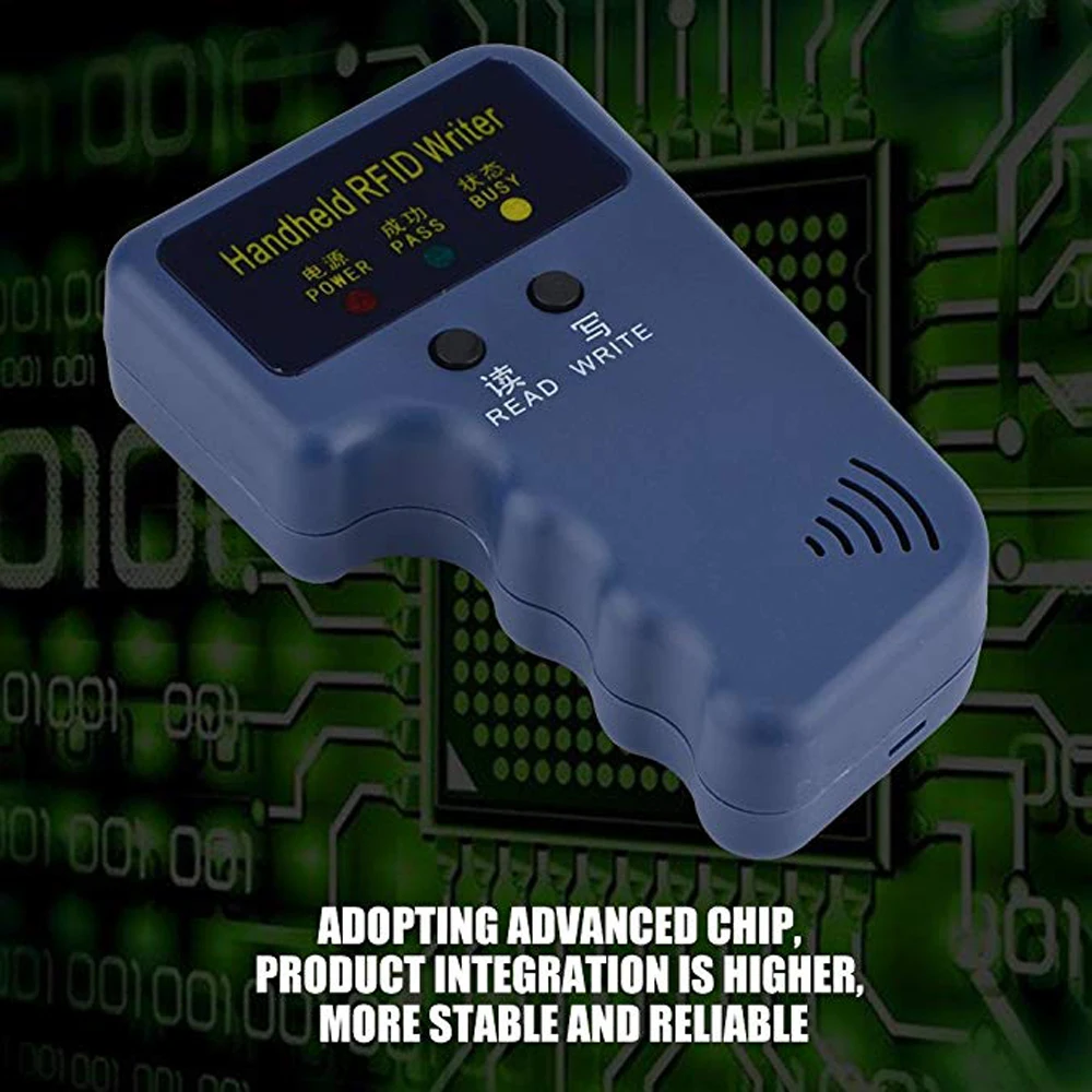 Идентификационная карточка копировальный аппарат ID Брелоки бирки карты Ключевые карты 125KHzWriter ручной Дубликатор Программист считыватель код записываемый EM4305