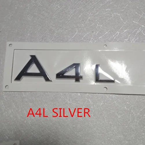 Хром Numer хорошее качество 0 1 2 3 4 5 6 7 8 и буква A D F I L S Q T знак для Audi A3 A5 автомобиля замена наклейка багажник значок