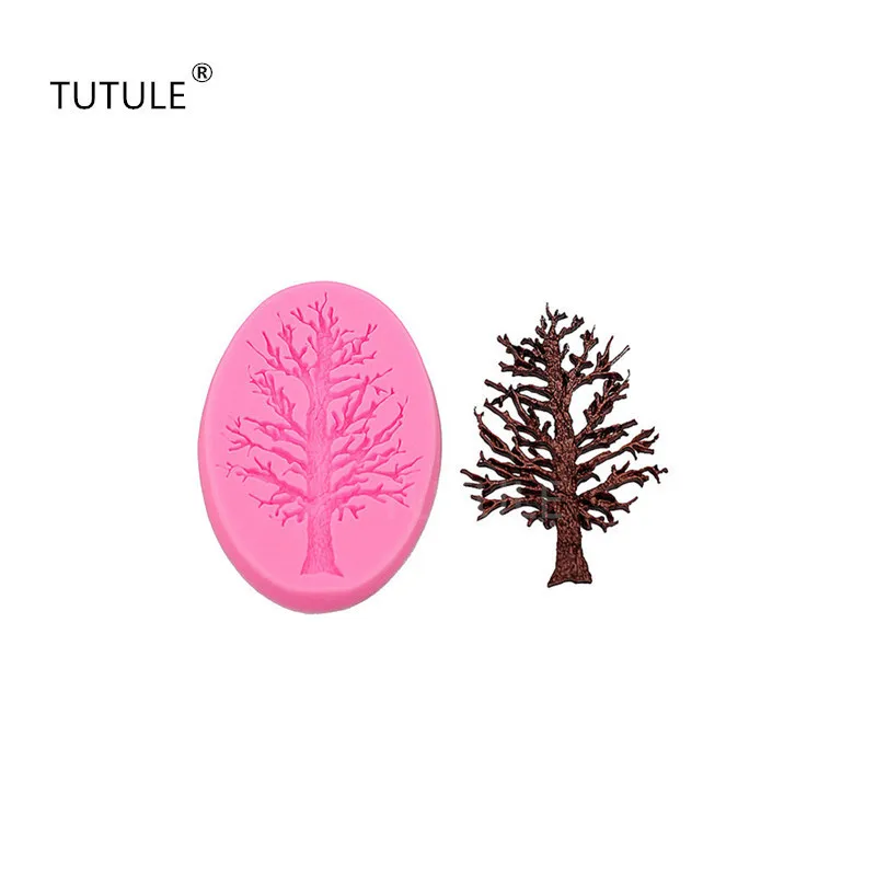 Силиконовые формы холодные деревья для выпечки|baking tools|dessert decorationdecor mold |