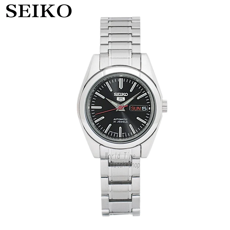 Seiko женские часы 5 автоматические часы женщины лучший бренд класса люкс Водонепроницаемые женские подарки Часы повседневные платья часы reloj mujer montre femme Bayan Kol Saati SYMK33K1 SYMK41K1SYMK23K zegarek damski - Цвет: SYMK17K1-A