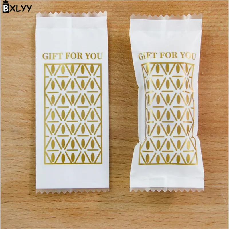 BXLYY100pc Nougat сумки для конфет, сумки для икры, пластиковая машина, герметичный мешок, Аксессуары для выпечки, DIY вечерние принадлежности, подарок на год. 7z - Цвет: 2