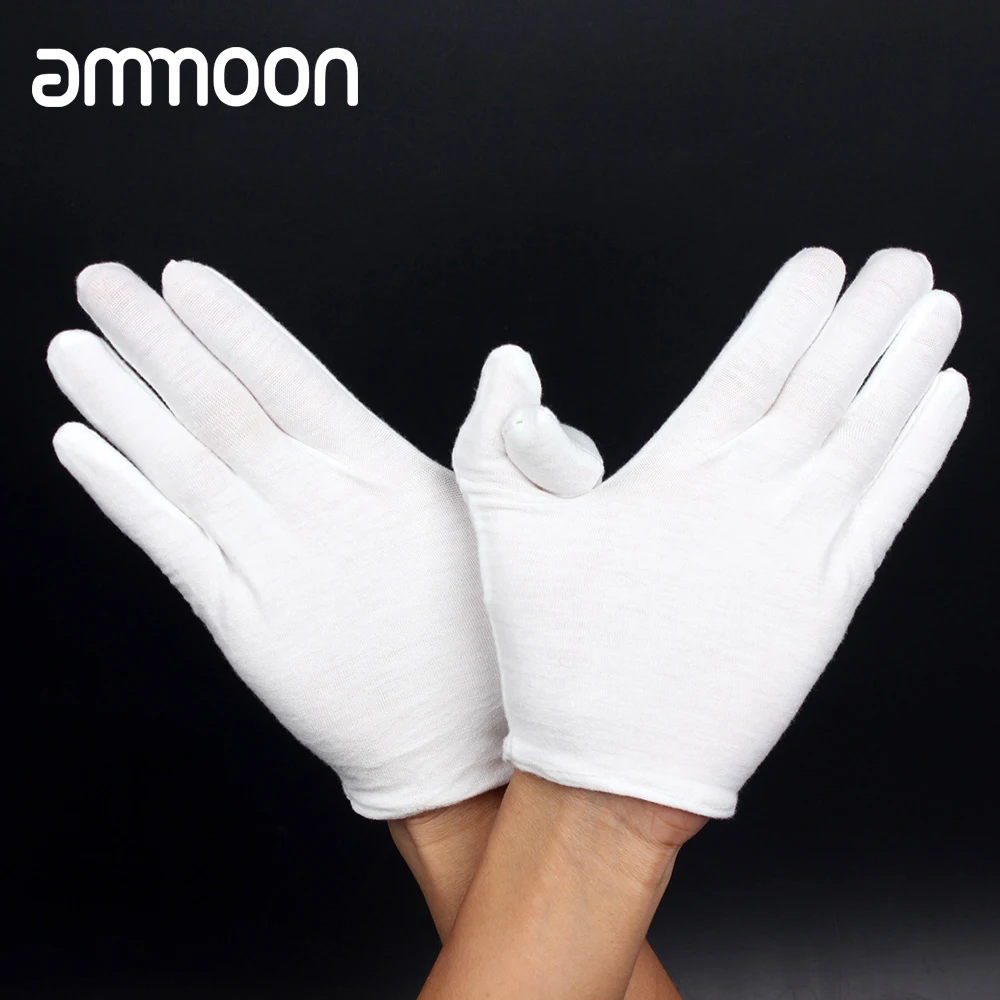 Горячая Распродажа музыкального инструмента белом исполнении перчатки для