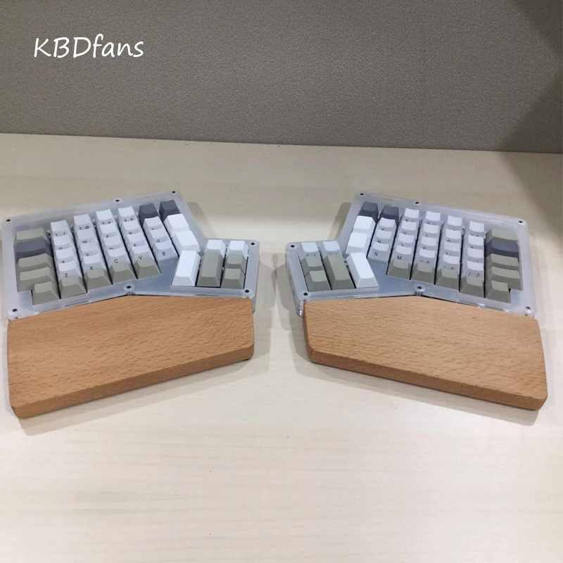 Ergodox наручные Черный Орех твердой древесины ручной деревянный для ergodox