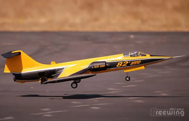 Flightline радиоуправляемый самолет Freewing F104S 90 мм струя PNP стандартная версия