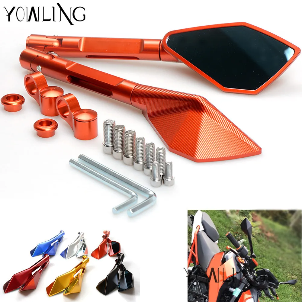 Боковое зеркало заднего вида для мотоцикла KTM 1190 Adventure RC duke 690 390 200 125 jersey 1290 1050 RC8 990 SM-R 690 Enduro