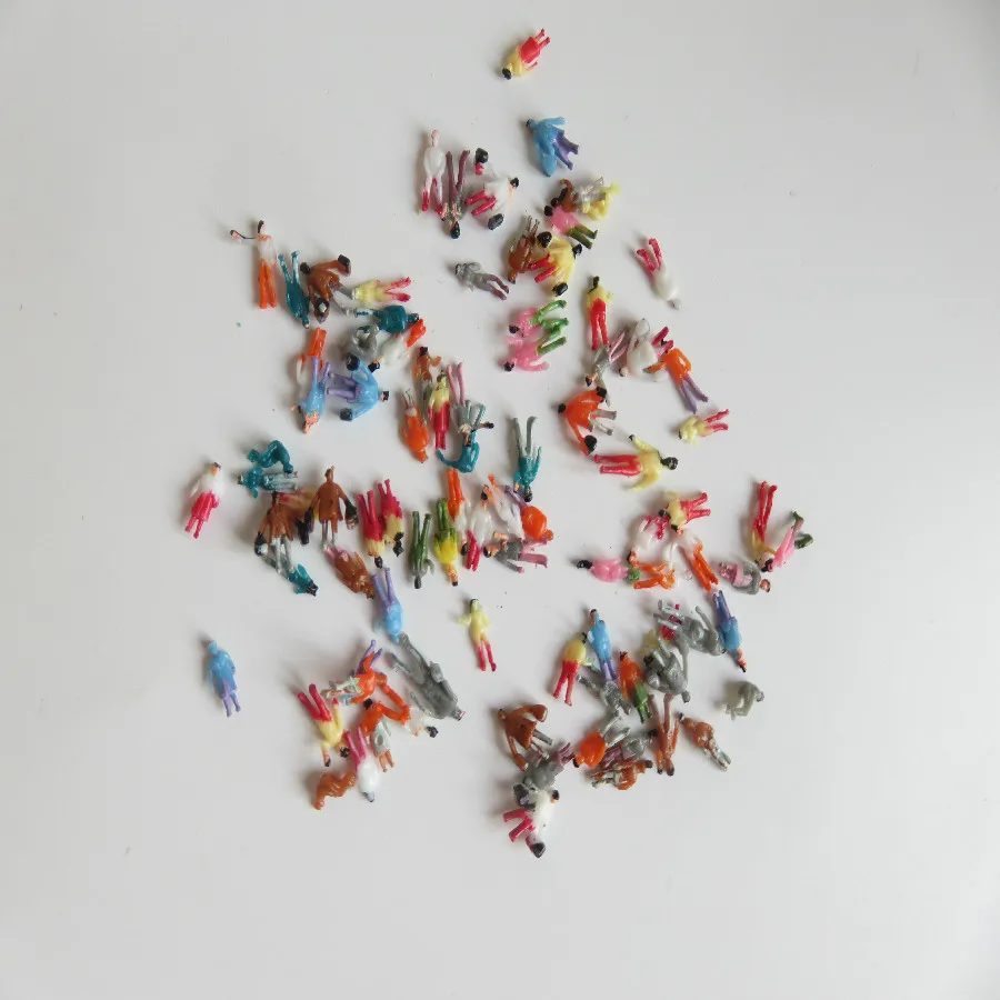 Мини-фигурки из АБС-пластика N Scale куклы архитектурный стол с песком модель фона