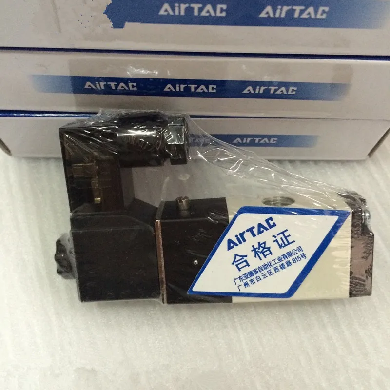 Электромагнитный клапан 1/8 дюйма 3-сторонний Пневматический электромагнитный