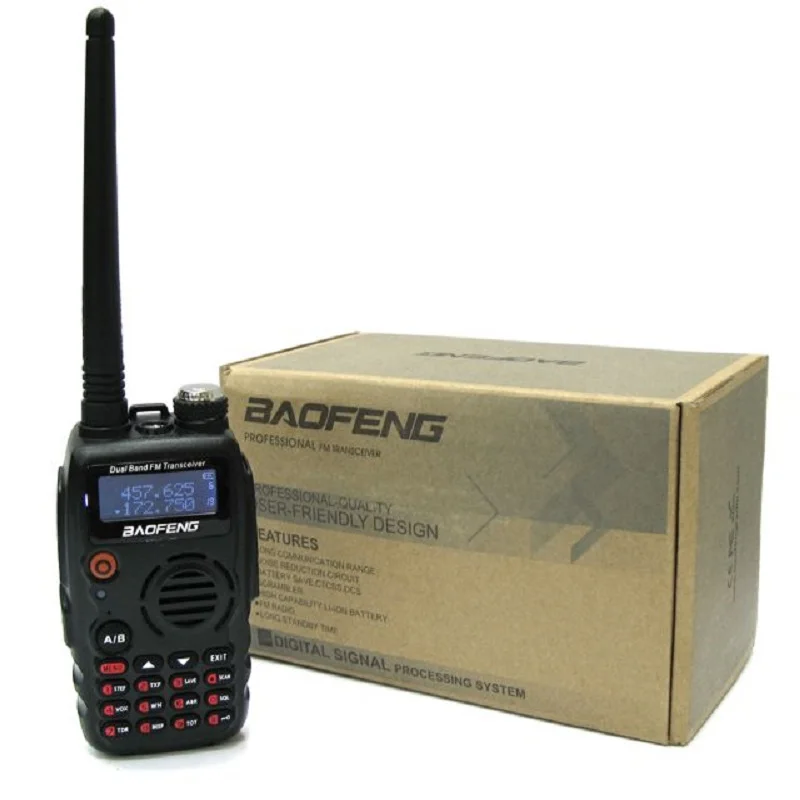 Двухдиапазонный приемопередатчик Baofeng A52 Ham VHF/UHF 136 174/400 470 МГц 5 Вт