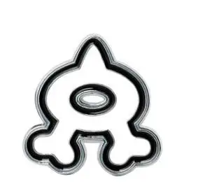 Pocket Monster Rocket Team R значок брошь Модная Новинка Забавный Аниме Покемон сплав brosche ювелирные сувениры, подарки для детей игрушка для мальчика - Окраска металла: 2