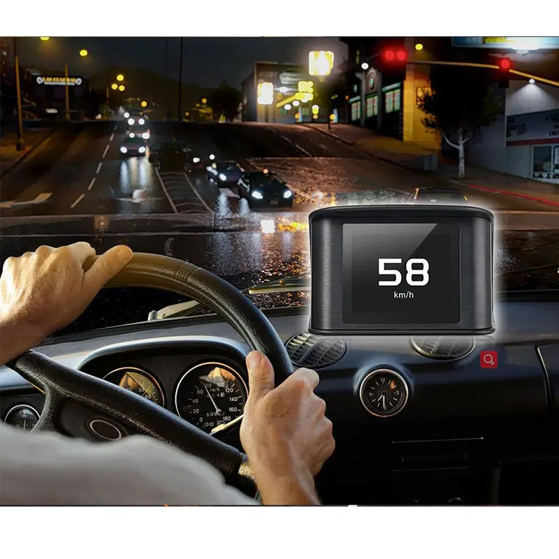 Цифровой Автомобильный спидометр T600 Hud измерительный прибор для измерения