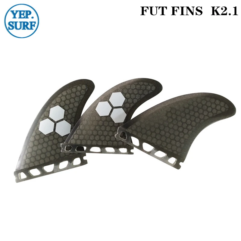 K2.1 Future G5/K2.1 Серфинг плавник из стекловолокна соты серый цвет плавники индивидуальные плавники для серфинга Future reans - Цвет: K2.1