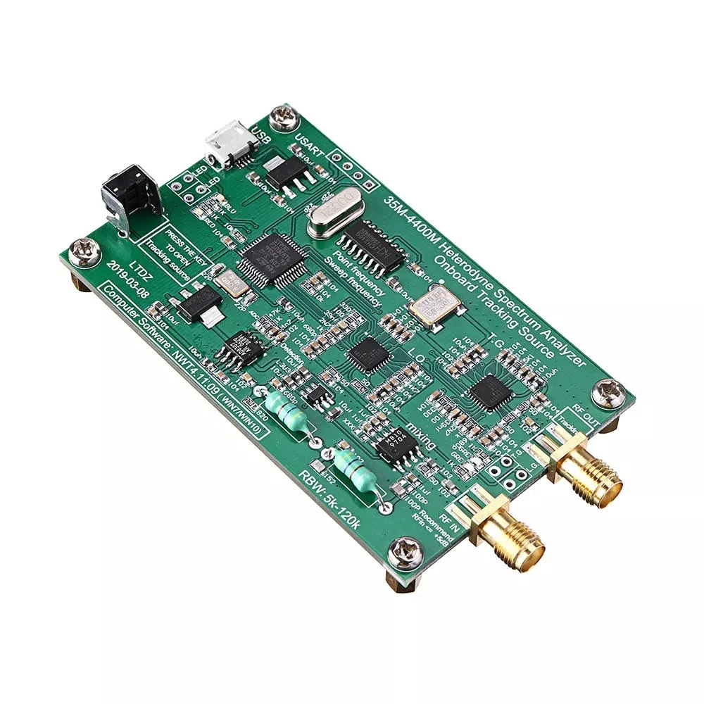 Анализатор спектра USB LTDZ 35-4400 м источник сигнала с модулем отслеживания источника