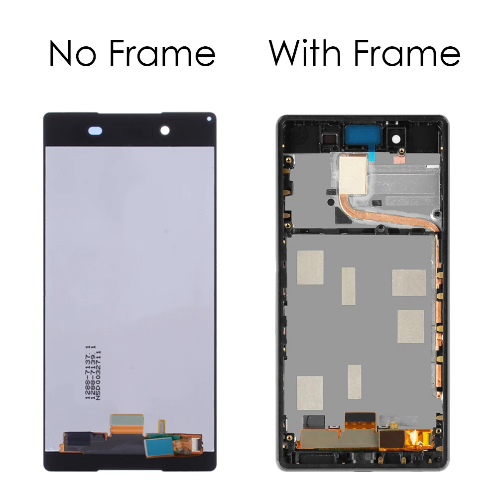 ЖК дисплей 4 7 дюйма для SONY Xperia Z4 сенсорный экран дигитайзер рамка XPERIA Z3 + Plus LCD E6553