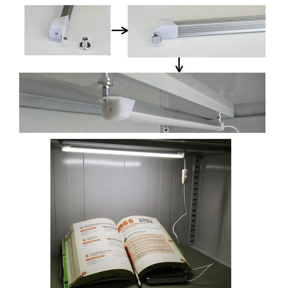 Магнитный держатель винта для освещения шкафа/светодиодной панели 10 шт./лот| |