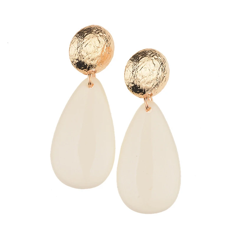 Fashion Waterdrop Acrylic Drop Dangle Earrings For Woman Personality Jewelry Gift Accessories | Украшения и аксессуары