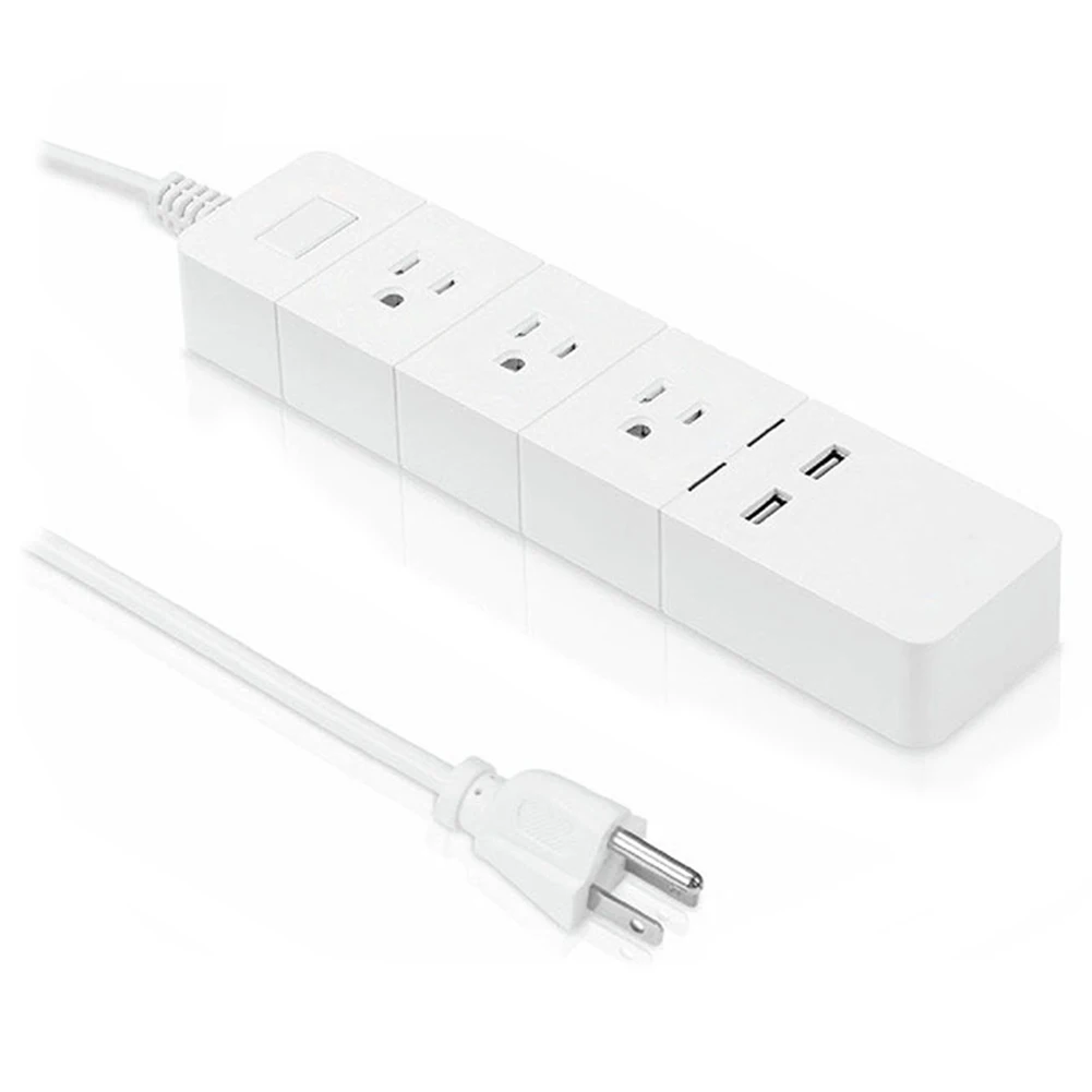 Wi-Fi Smart Power Strip Amazon Alexa Google Assistant &amp IFTTT Supported APP Remote Control With 3 AC Outlets and 2 USB | Обустройство
