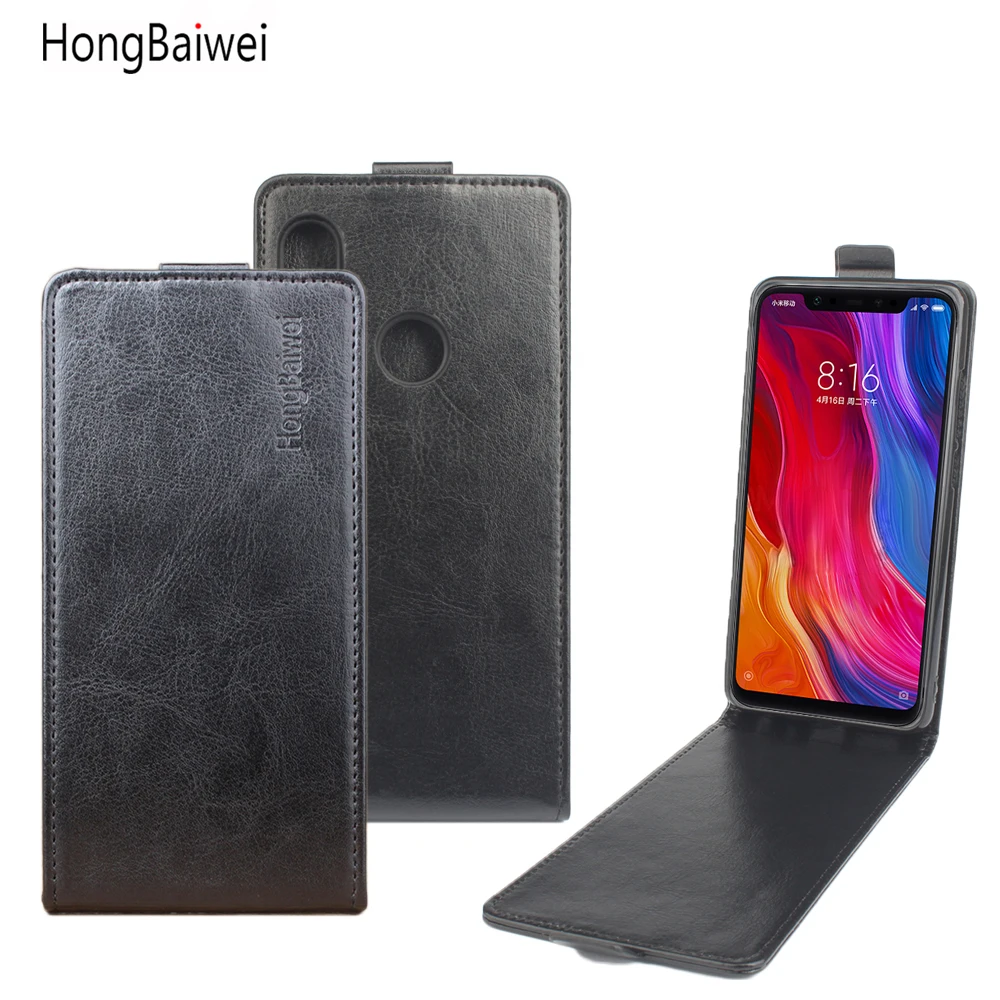 Кожаный чехол для Xiaomi 8 M8 Mi8 с откидной крышкой Xiomi Xiaomi8 M Mi мобильный телефон чехлы