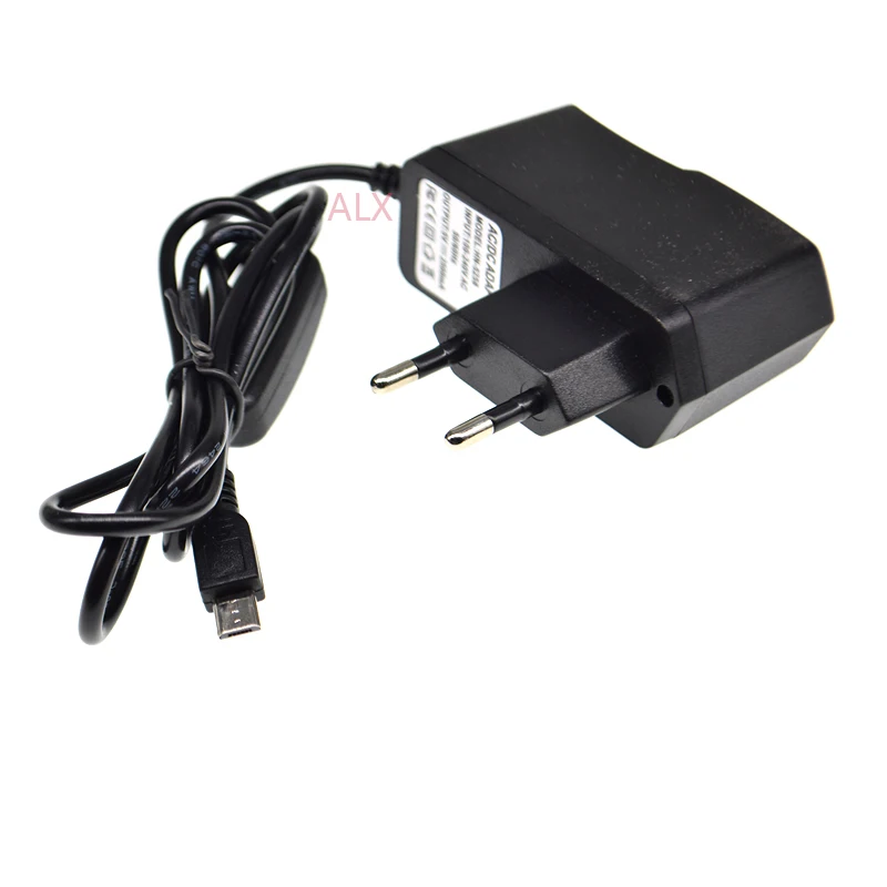 Блок питания адаптер MICRO USB 5 в 2 А В а постоянного тока с кнопкой переключения