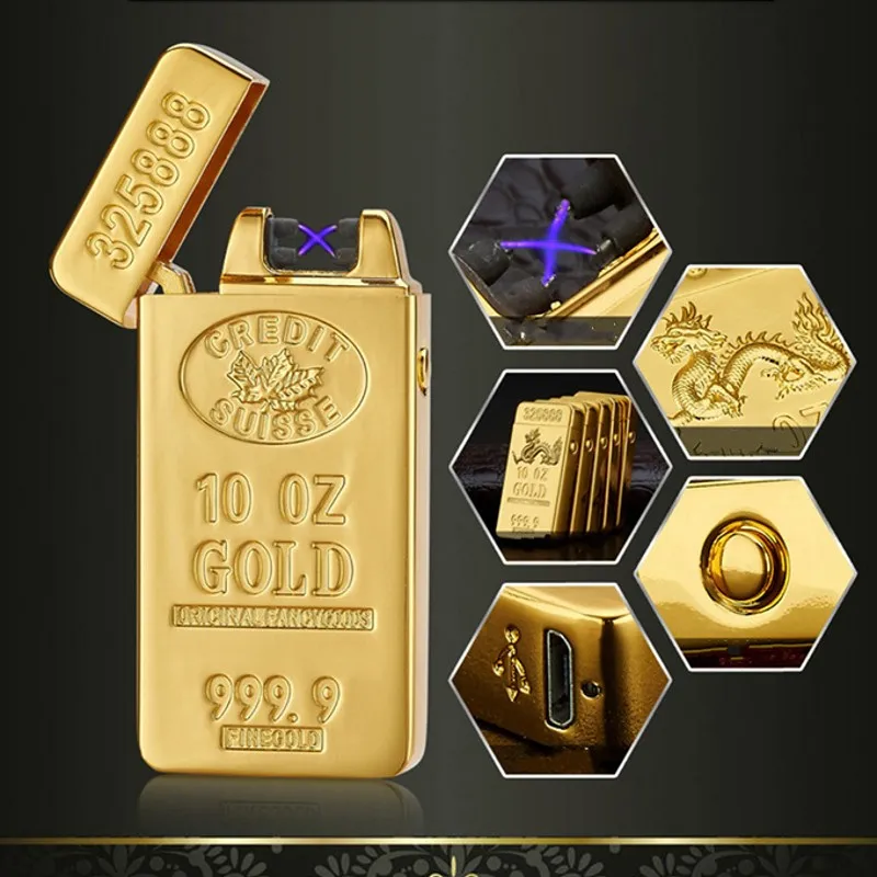 2017 оптовая продажа двойная дуговая импульсная Крестовая зажигалка роскошный