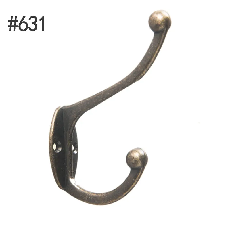 

1pc Classic Wall Robe Hook With Zinc Alloy Door Vintage Coat Hat Bag Towel Hanger Bathroom Antique