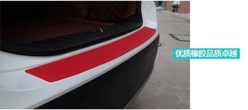 Автомобильные наклейки автомобильный Стайлинг Резиновая полоса для заднего